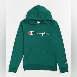 Green Champion hoodie